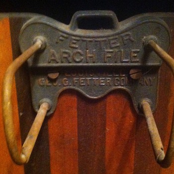 Fetter Arch File