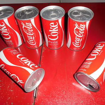 19?70's? Coca-Cola Cans - Coca-Cola