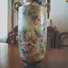 Large decorated vase