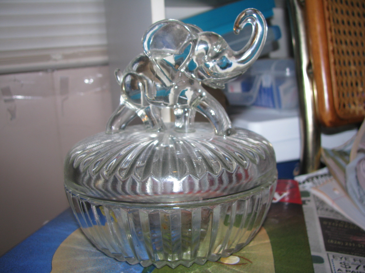Candy dish elephant Collectors Weekly