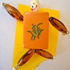 Vintage Bakelite Figural Brooch