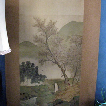 Please decipher antique Chinese scrolls and signature