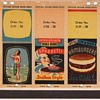 Salesman Sample Cardstock Pages for Matchcovers circa 1940 (?) Collection Jim Linderman Dull Tool Dim Bulb