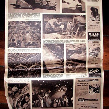 WWII newspapers