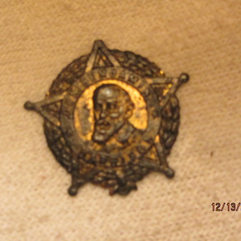 GAR Medal? Gen. Benjamin Harrison, or Presidential Button