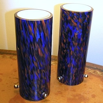 Glass whatsits? Candle Holders? Lamp Shades?
