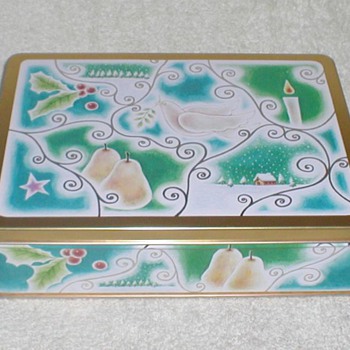 Christmas Cookie Tin - Scenes - Christmas