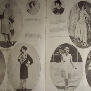 1920's Fashion.