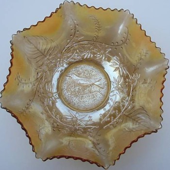 Magpie Master Bowl - Marigold - Glassware