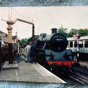 1988-the Severn valley railway-steam trains. - Photographs