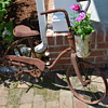 Old Bicycles Never Die - They Find New Life in the Garden!
