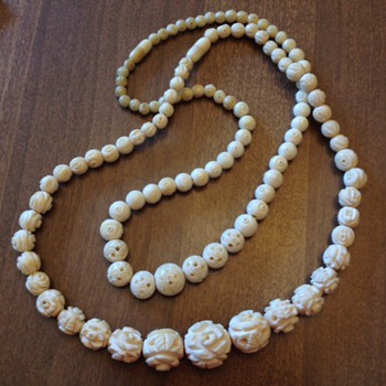 Ivory necklaces - Costume Jewelry