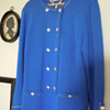 Don Sayres Vintage Dress, 18 rhinestone buttons