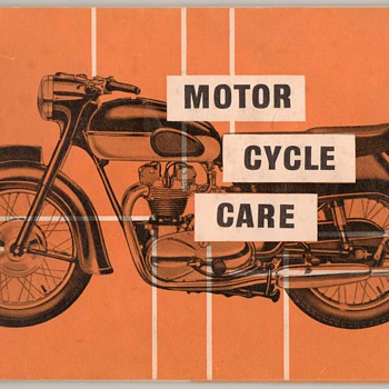 1960 Castrol Oil Motor Cycle Care Guide
