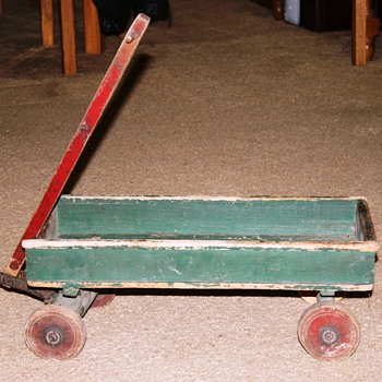 Wooden Toy Wagon