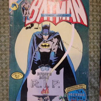 Spanish Batman Comic
