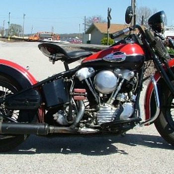1941 Harley-Davidson knucklehead - Motorcycles