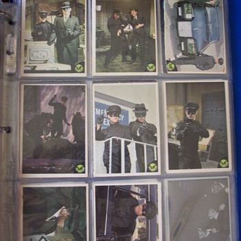 Green Hornet trading cards - Cards