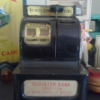 Toy Tin Bank - Toys