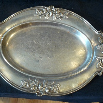 Antique Gorham Sterling Silver Platter