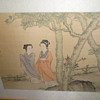 ASIAN PAINTING OIL ON SILK