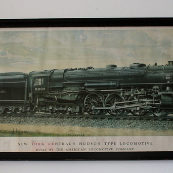 New York Central Hudson Print