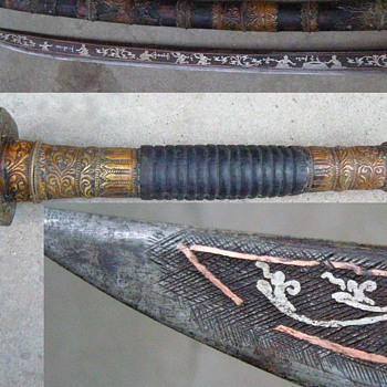 swords of Myanmar generals