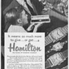 1953 - Hamilton Watches Advertisement