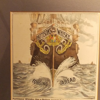 Old whisky advert - Advertising