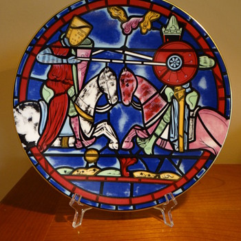 THE ANNUAL  CARTIER CATHEDRAL PLATE FIRST ISSUE C. 1972 - China and Dinnerware