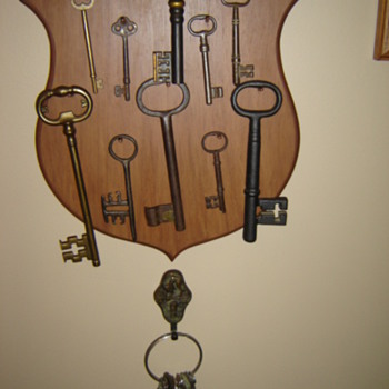 Vintage Key Collection - Tools and Hardware