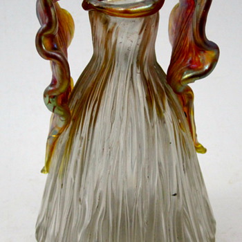 Loetz Gloria cabinet vase, PN II-1813, ca. 1904 - Art Glass