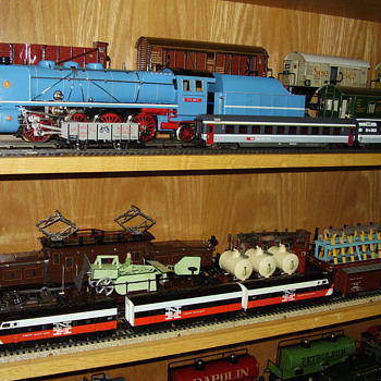 Some of my Marklin locomotives from way back...