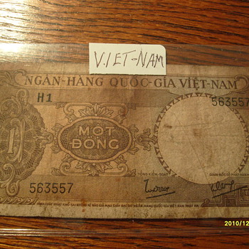 Viet-Nam 5 Cent Paper Money