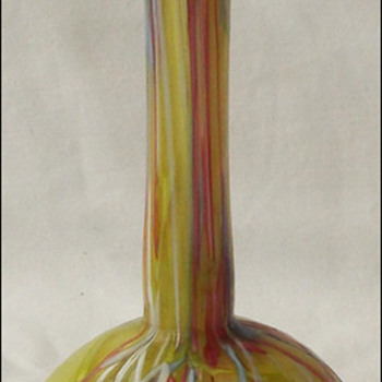 HARRACH PELOTON GLASS VASE - Art Glass
