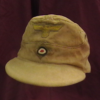 WW II German Kriegsmarine Tropical Visored Field Cap