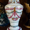 late 18th century vase milchglas Bohemian, maybe Harrach