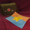 NVA Combat Medical Bag and Flag