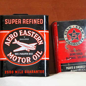 1920's Aero Eastern Motor Oil Can
