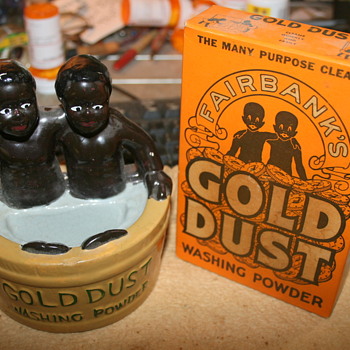 Some Black Americana Bottle Openers, Gold Dust and Banks - Advertising