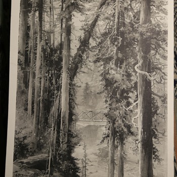 Photo-gravures of Paintings of the West by Julian Rix - Photographs