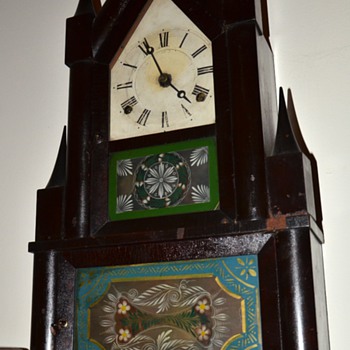 Antique Steeple Clock - Clocks