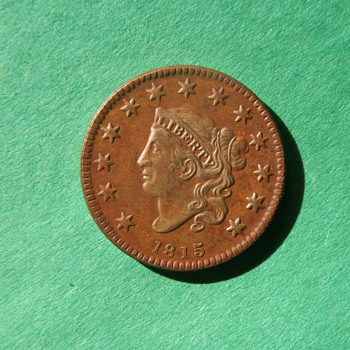 1815 US Large Cent Proof...4 known to exist.