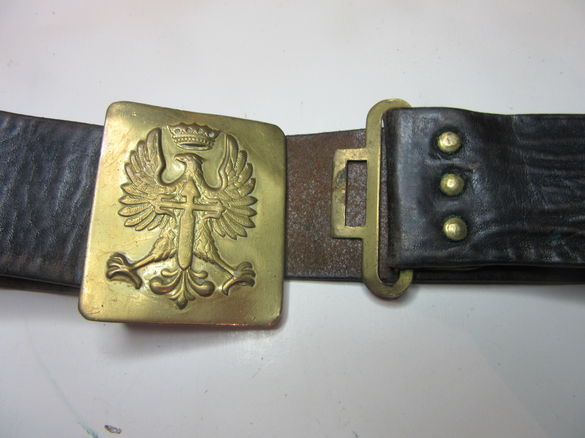 WW1 Polish or Russian Belt Buckle Collectors Weekly