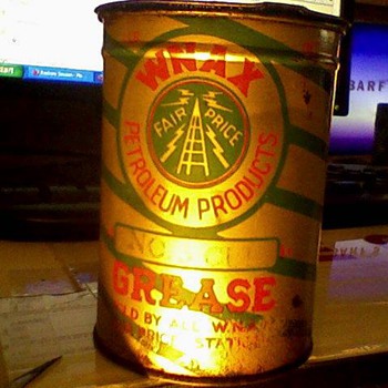 WNAX Grease Can - Petroliana