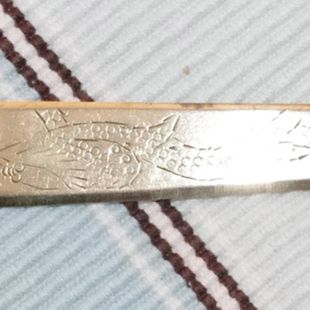 Brass Chinese Letter Opener - Asian