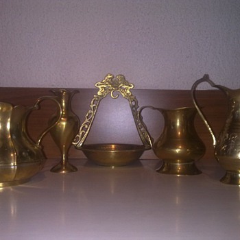 jewish brass jugs 