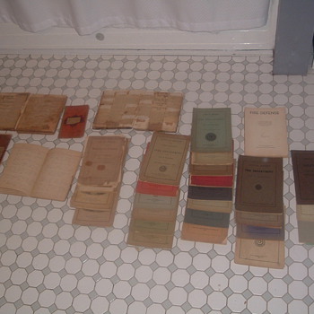 Worcester Mass. Fire Dept. scrapbook collection - Books