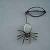 silver spider brooch bought recently