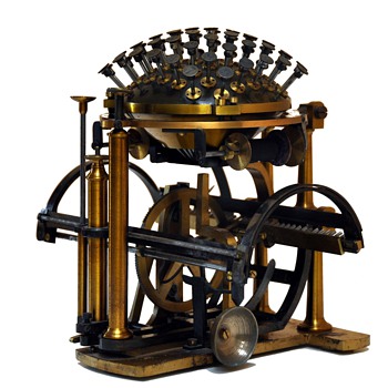 malling Hansen Typewriter 1870´s